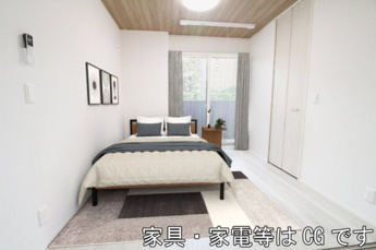 【寝室】 | 洋室【家具・家電はCG】