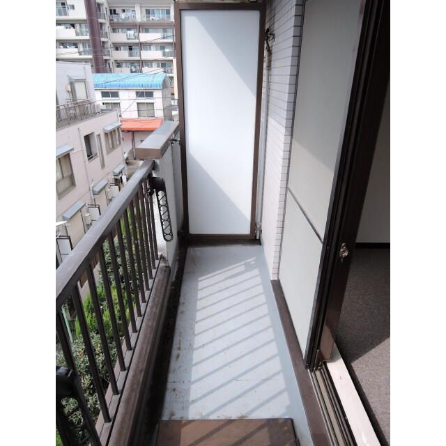 プレール石神井公園のバルコニー