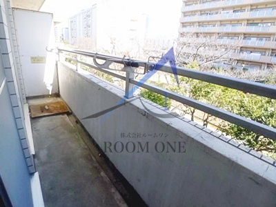 第１０ナトリビルのバルコニー|バルコニーです。