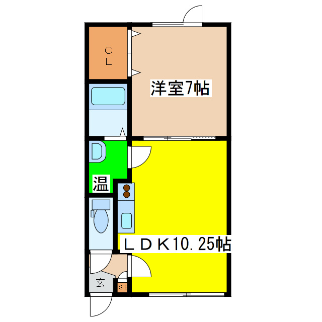 グランカーサ昭和北の間取り