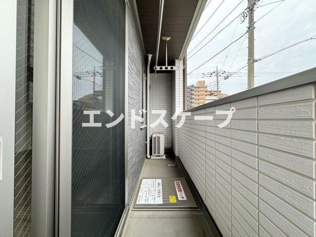 アリビオ前橋のバルコニー|高崎、前橋、伊勢崎エリアのお部屋探しはエンドスケープまで！お客様の理想お聞かせ下さい♪