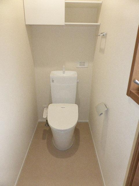 ユアメゾン美鈴園(ペット)のトイレ|清潔感のあるトイレです
