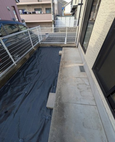 セジュール仁科　Cのバルコニー