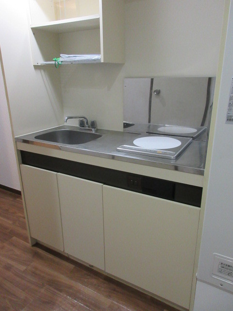 ヴィラ・パルケのキッチン|火を使わないので安心電気キッチン