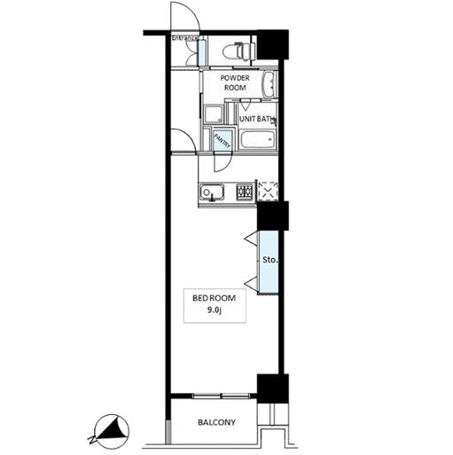 六本木ビュータワーの間取り