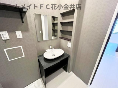 【洗面所】 | レヴメゾン神山四番館 | 洗面（イメージ）