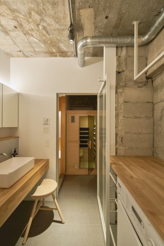 【独立洗面台】