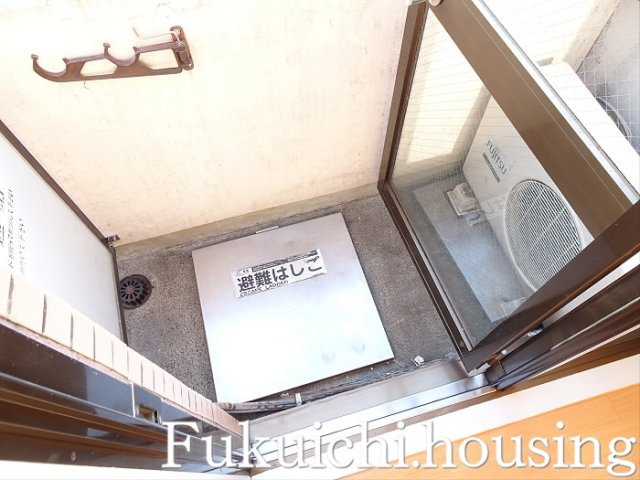 カテリーナ八王子のバルコニー