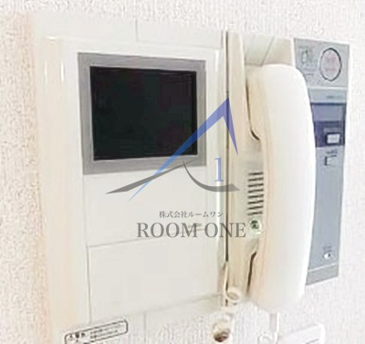 エグゼ浅草のセキュリティ|モニター付きインターホンです。