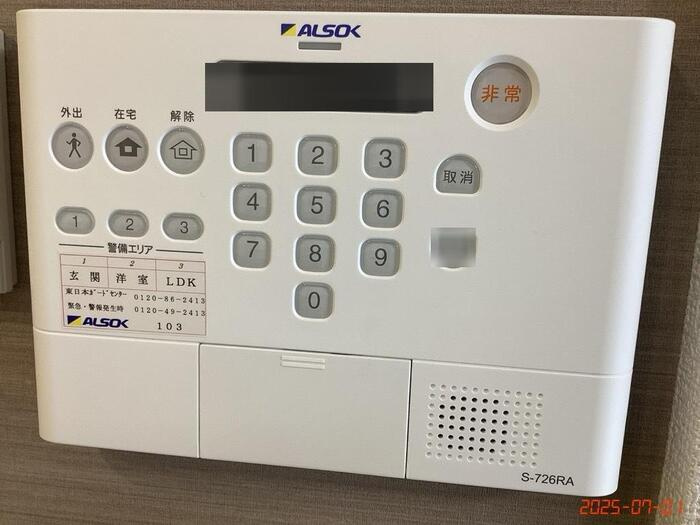 D-crinum 白銀Ⅱのセキュリティ