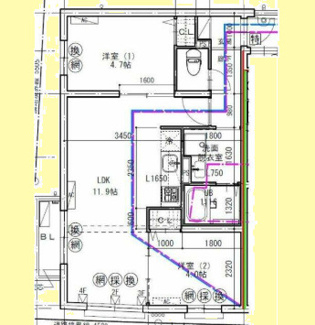 【間取り】 | エルファーロ大岡山Ⅱ | エルファーロ大岡山Ⅱ