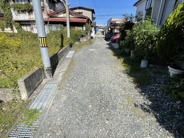 【前面道路含む現地写真】 | 山形市南原町　売地