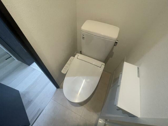 深沢コーポ　敷金0　角部屋　最上階　宅配BOXのトイレ