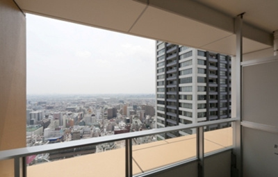 【バルコニー】 | グランドターミナルタワー本八幡 | ※写真は同タイプ住戸です。
