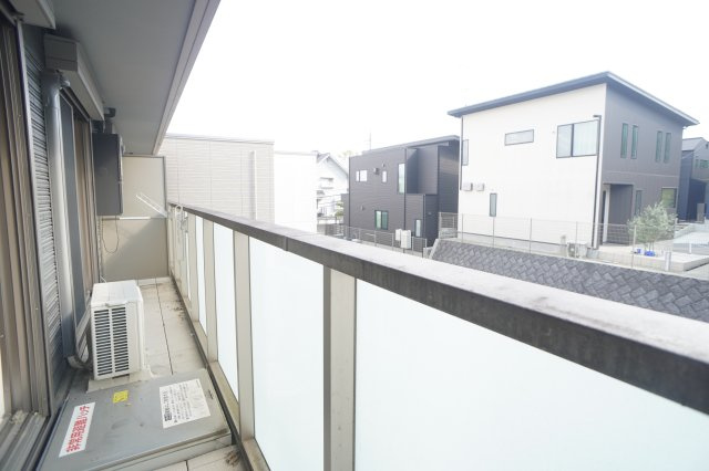 ヒルズ奈良鳥見のバルコニー