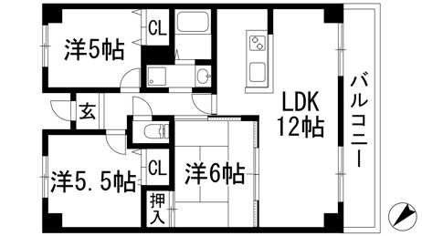 【間取り】