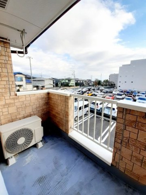 【バルコニー】 | ボナール・ヌーボゥー | 広々としたバルコニーです