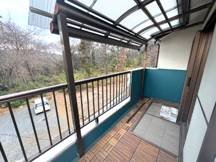 比企郡嵐山町平澤　中古戸建のバルコニー
