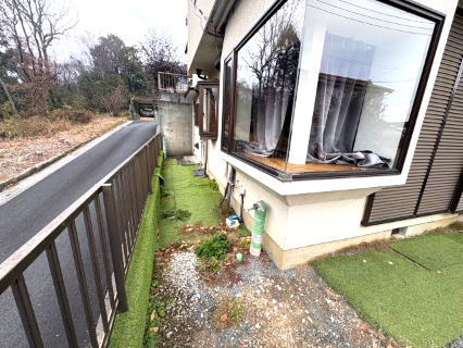 嵐山町平澤　中古戸建の庭