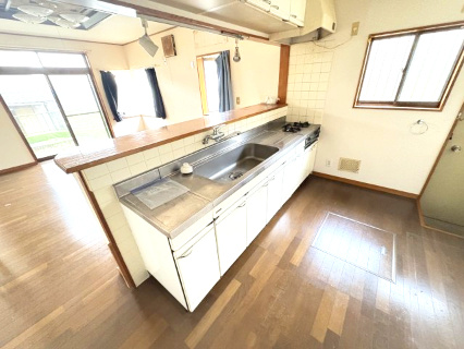 嵐山町平澤　中古戸建のキッチン