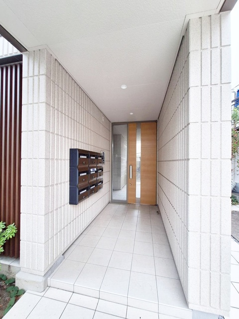 パークサイドハイムのエントランス