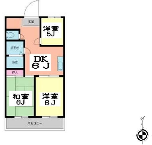 弘明寺パークコートの間取り