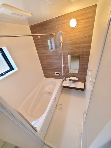 三郷市　彦糸1丁目　新築戸建　全6棟の浴室|施工例です