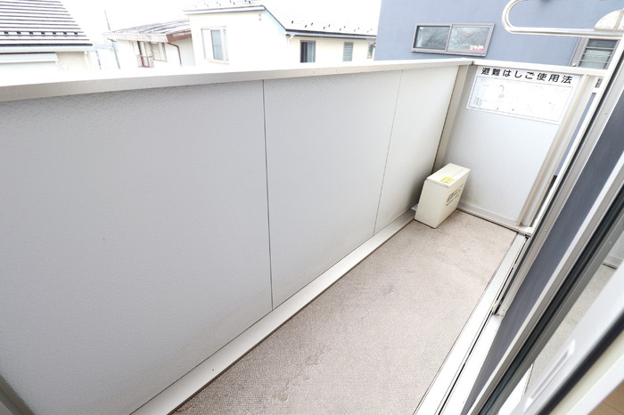 日吉グリーンヒルズⅡのバルコニー