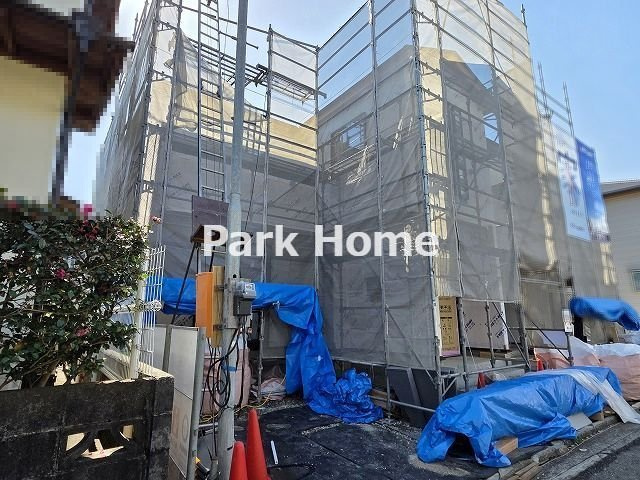 高知市福井東町 -3期2棟2-　新築戸建ての外観|2号地　2026.1月：現況