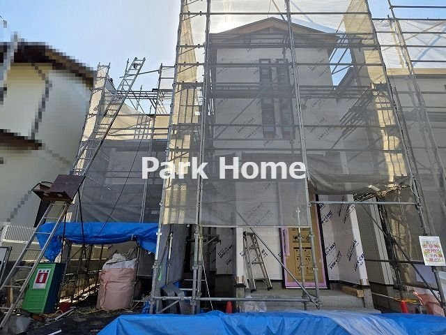 高知市福井東町 -3期2棟2-　新築戸建ての外観|　2026.1月：現況（全2区画）