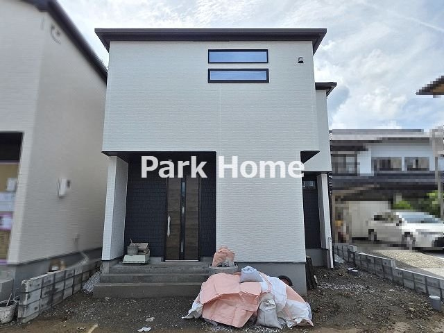 高知市福井東町 -3期2棟1-　新築戸建ての外観|1号地　2026.3月：建築中