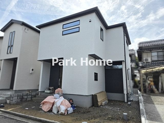 高知市福井東町 -3期2棟1-　新築戸建ての外観|1号地　2026.3月：建築中