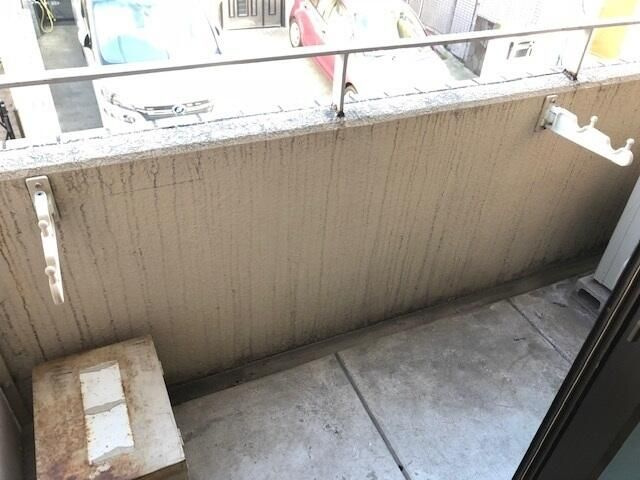 スカイコート新宿のバルコニー