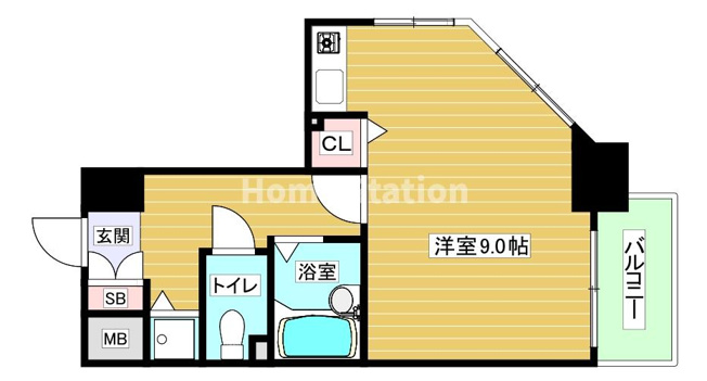 【間取り】 | リーガル北梅田