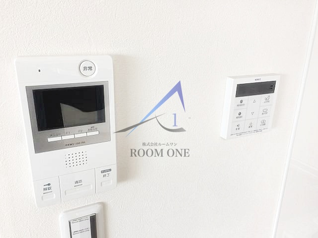 パールハイム経堂のセキュリティ|モニター付きインターホンです。