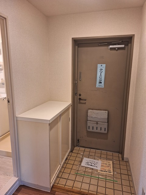 ハビタスミヤタの玄関|玄関はゆったりしています