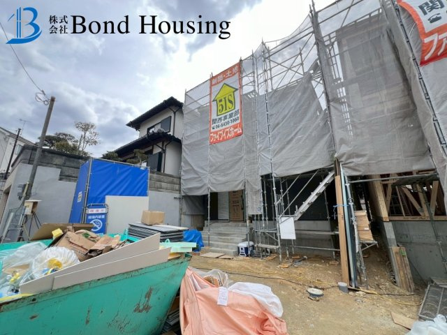 WIC等収納豊富・設備も充実　本多聞　全2棟　2号棟の外観