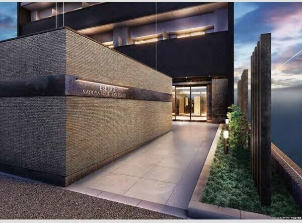 エスリード名古屋サザンプレイスのエントランス