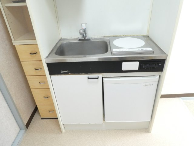 鶴居荘A棟のキッチン