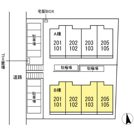 センチュリーハイムすみよし台 Ⅵの区画図