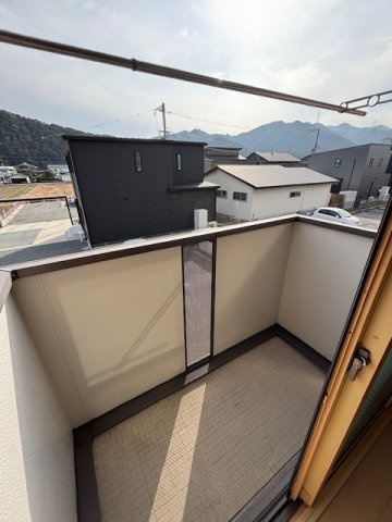 リビオンＢ棟のバルコニー