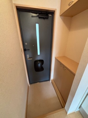 リビオンＢ棟の玄関