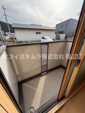 リビオンＢ棟のバルコニー