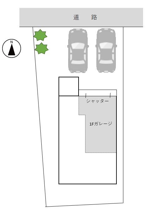 川前町５７３ＫＯＤＡＴＥＸＰＧの区画図