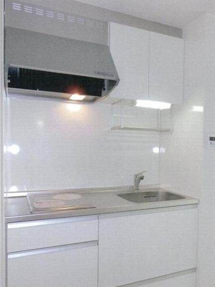 イリゼ松庵のキッチン|★２口システムキッチンです♪