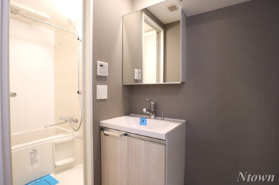 【独立洗面台】 | メイクス新栄 | 独立洗面化粧台付き