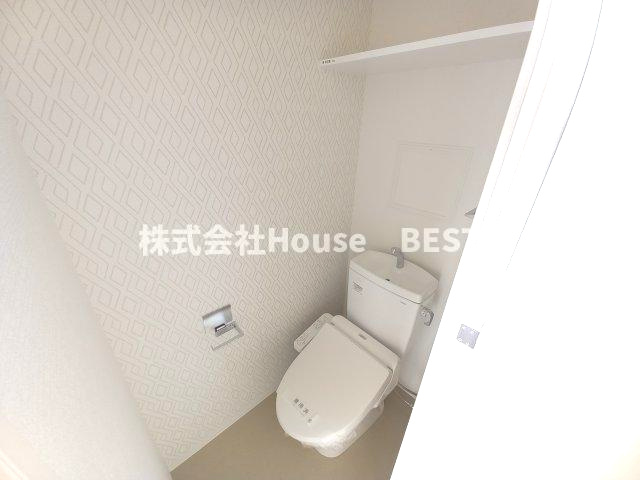 プレサンス神戸水木通ルミエスのトイレ