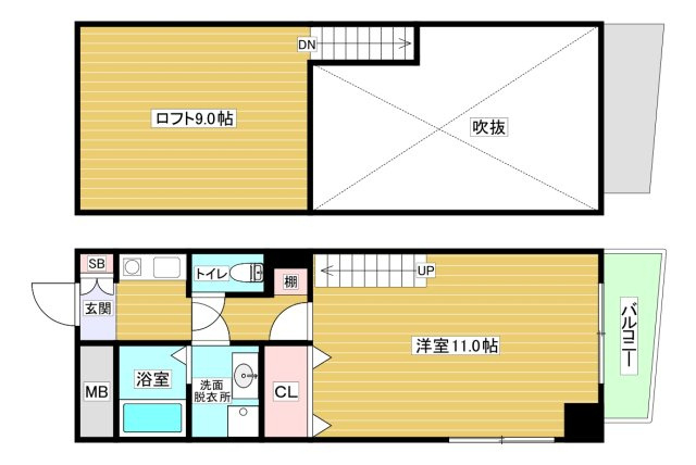 【間取り】 | サンシャイン西梅田