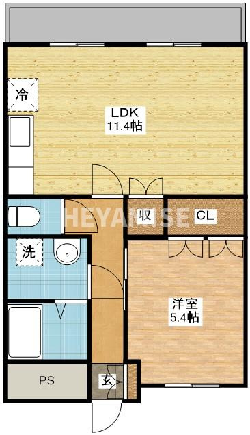コールフェリーチェの間取り