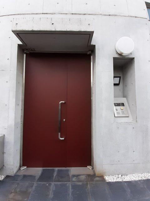 松濤アダージョのロビー|■モニタ付オートロック